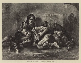 School of gevangenis, een schets uit het leven